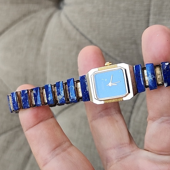 Woman's Stretch Blue ChaBar Quartz Elegant Watch - Picture 7 of 7